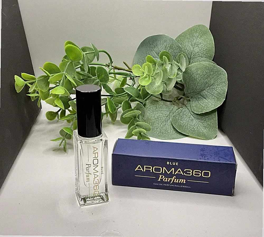 Aroma360 Hotel Collection Blue Rollerball Perfume 0.17 fl oz Travel Size New