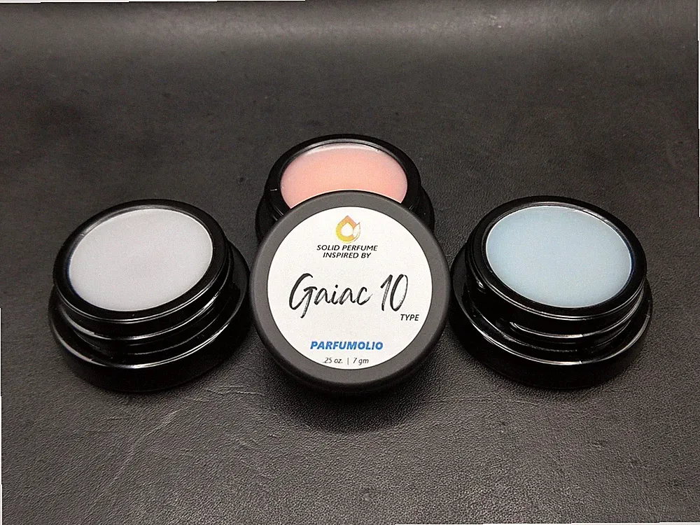 GAIAC 10 type Solid Perfume Impression - Fragrance Body Oils - 7gm - Unisex