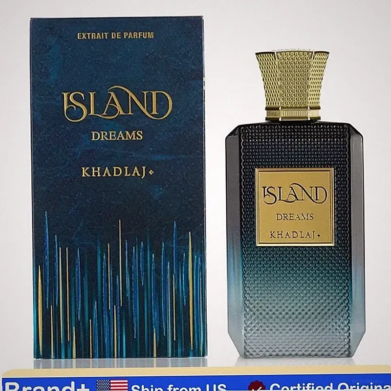 Khadlaj Island Dreams Extrait de Parfum 100 ml/ 3.4 fl oz Unisex New Sealed