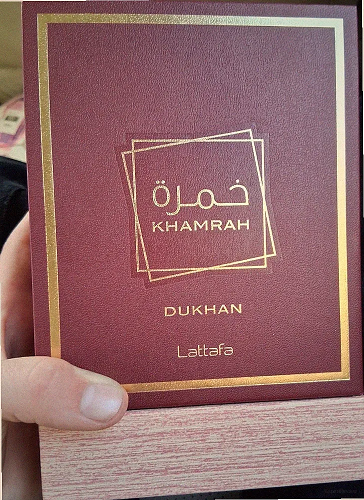 Lattafa Khamrah Dukhan Eau de Parfum Spray 3.4 fl oz Regular Size