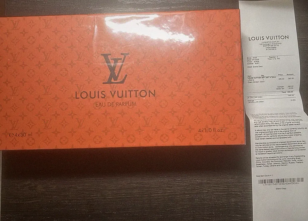 Louis Vuitton Colognes Gift Set 4x30ml