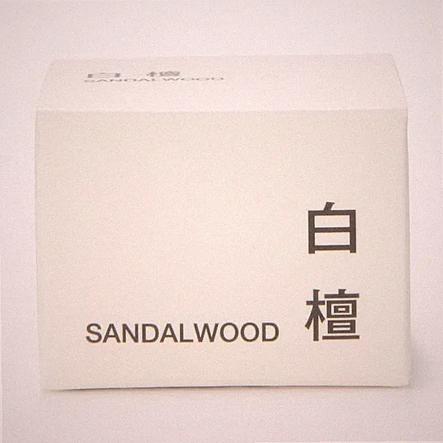 MUJI Solid Perfume Sandalwood 8g Balm Fragrance Made in Japan Unisex