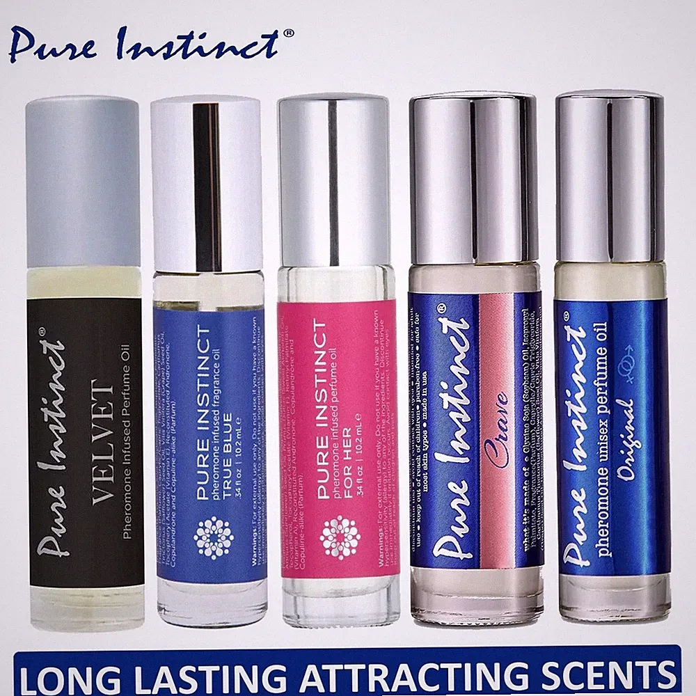 Pure Instinct Roll-On - The Original Pheromone Infused Unisex Perfume Cologne