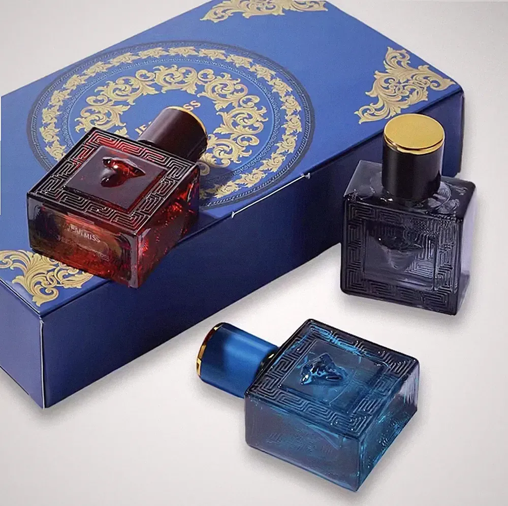 Versace Eros Travel Size Spray Gift Set, Mini Travel Sprays 3 x 0.17 fl oz